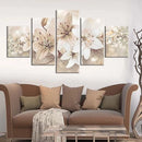 Conjunto de Quadros Lírios Elegantes