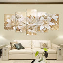 Conjunto de Quadros Lírios Elegantes