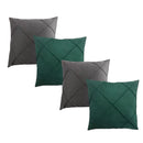 Kit 4 Almofadas Decorativas (Suede Premium 45x45cm)