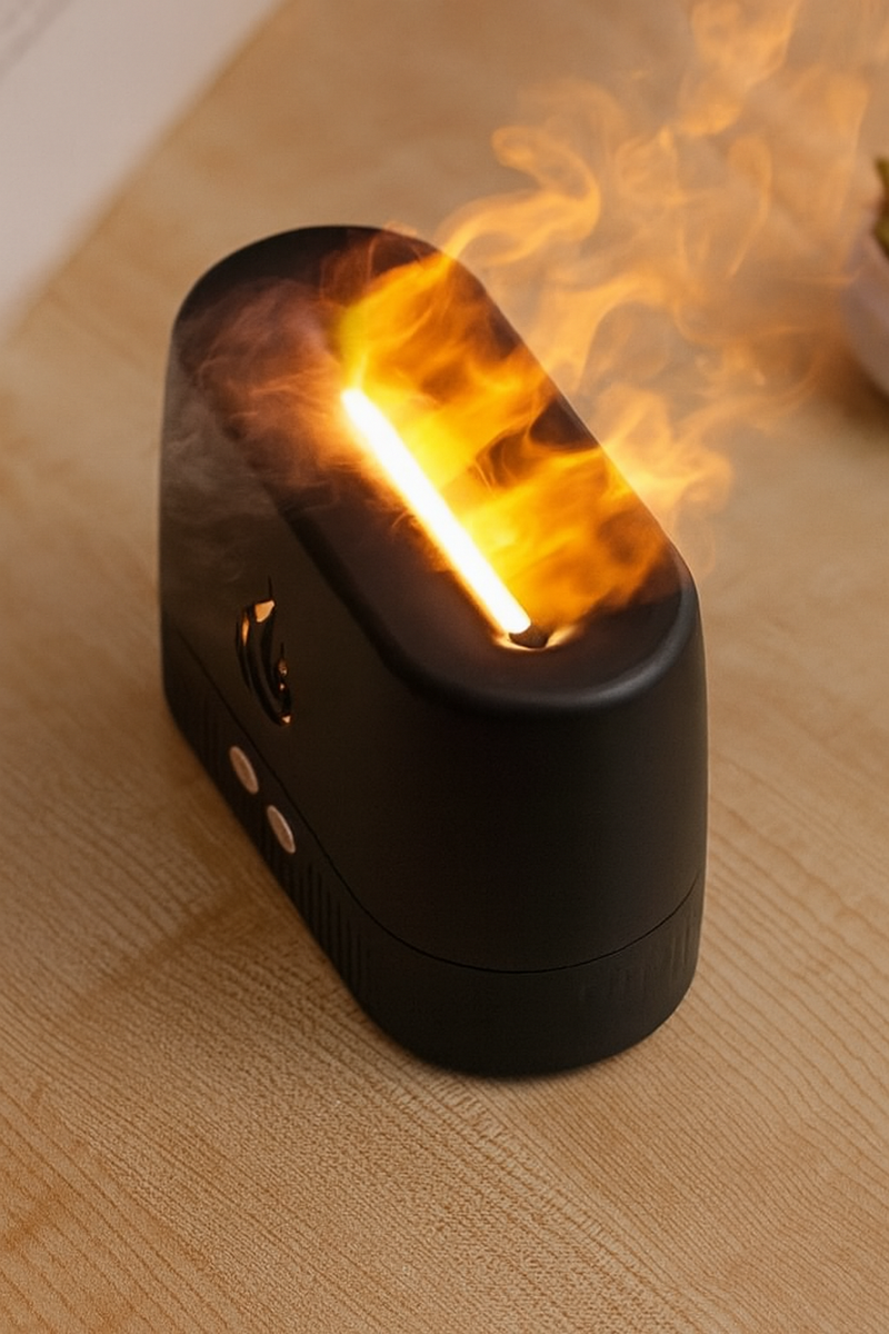 Umidificador Aromatizador com Efeito Chama - LarViva
