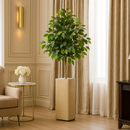 Planta Artificial com Vaso Decorativo