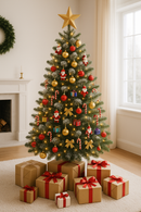 Árvore de Natal Completa com Enfeites – LarViva