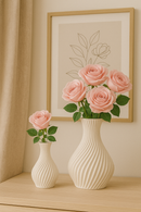 Kit de Vasos Decorativos Espiral - LarViva