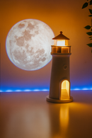 Luminária Farol com Projeção de Lua - LarViva