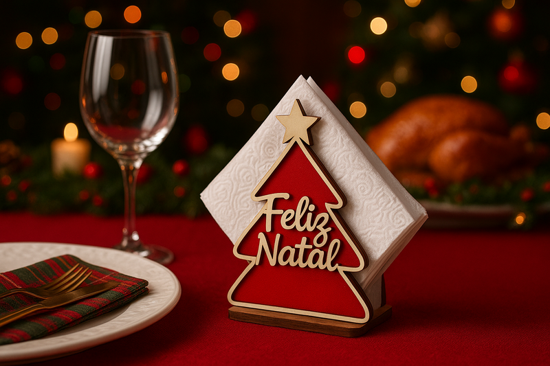 Porta-Guardanapos Árvore de Natal - LarViva