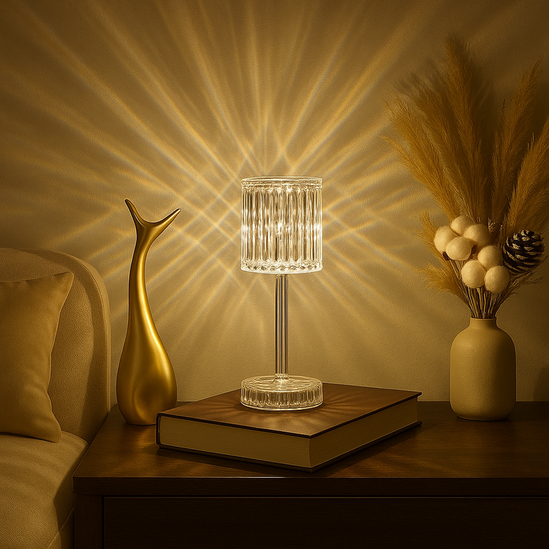 Luminária Cristal Diamante - LarViva