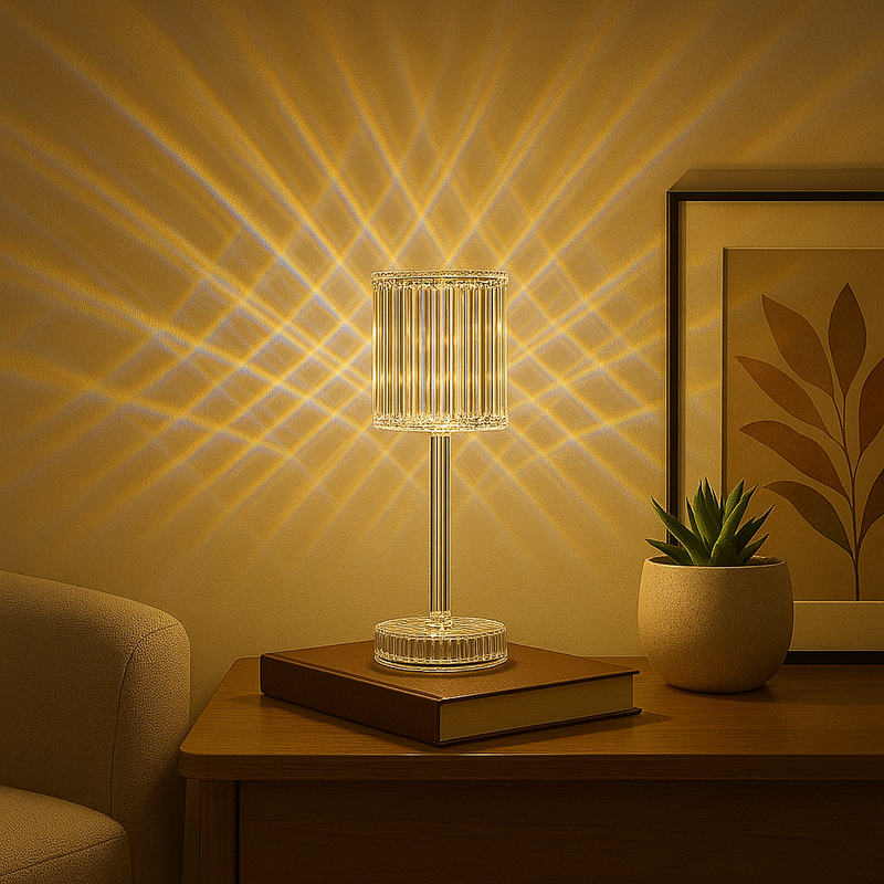 Luminária Cristal Diamante - LarViva