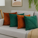 Kit 4 Almofadas Decorativas (Suede Premium 45x45cm)