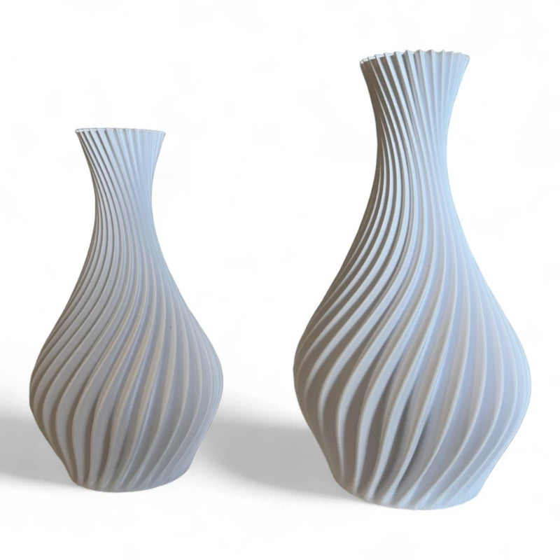 Kit de Vasos Decorativos Espiral - LarViva