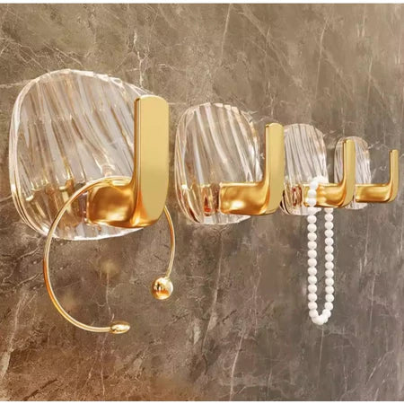 Ganchos Decorativos de Parede - Luxo e Funcional