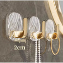 Ganchos Decorativos de Parede - Luxo e Funcional