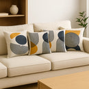 Kit 4 Almofadas Decorativas | Estampa Botânica Abstrata - LarViva